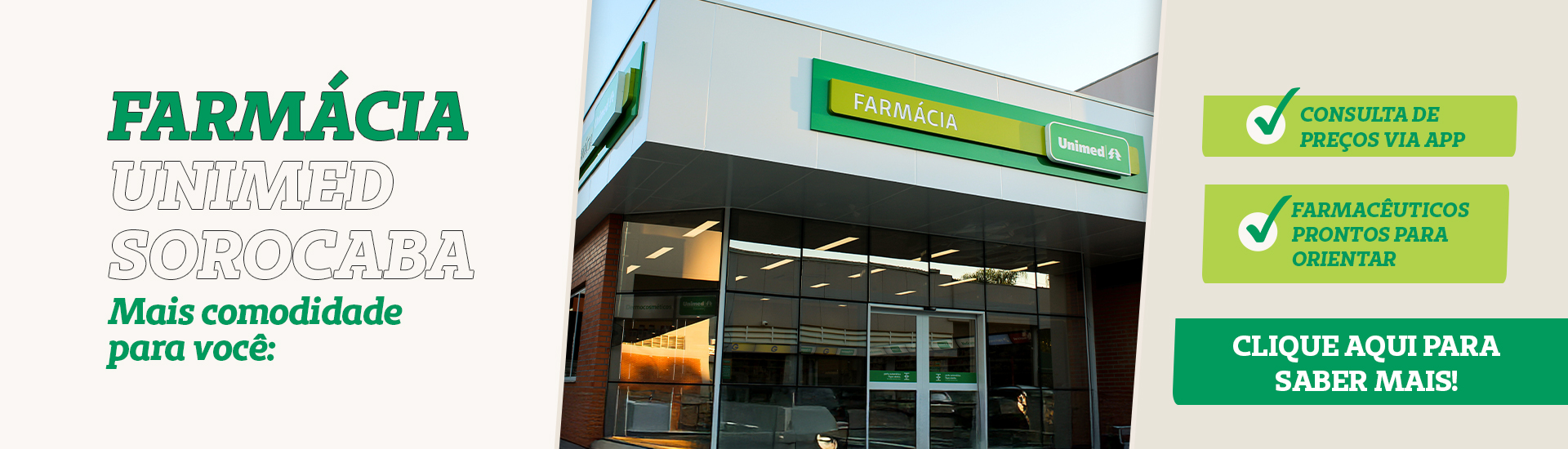 UNIDADES FARMÁCIA + APP
