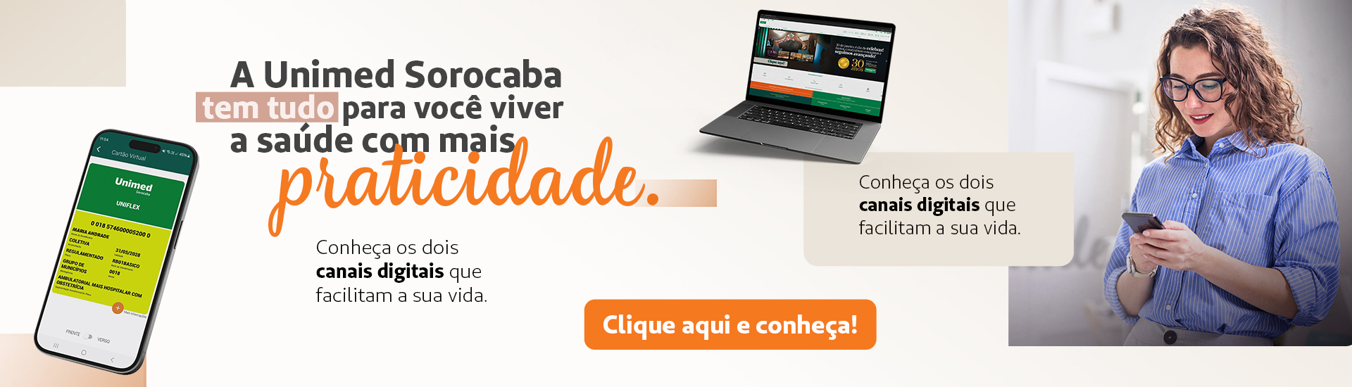 PLANO CLÍNIC | APLICATIVO E SITE DA UNIMED SOROCABA (MARÇO) - CLIENTES
