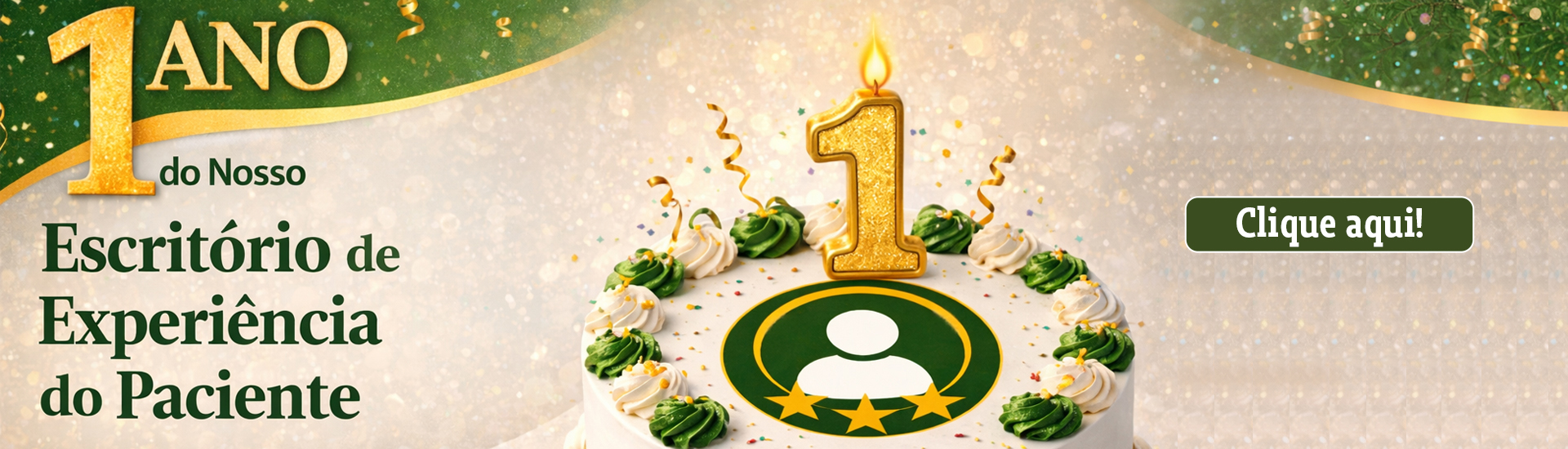 ANIVERSÁRIO ESCRITÓRIO DA EXPERIÊNCIA DO PACIENTE